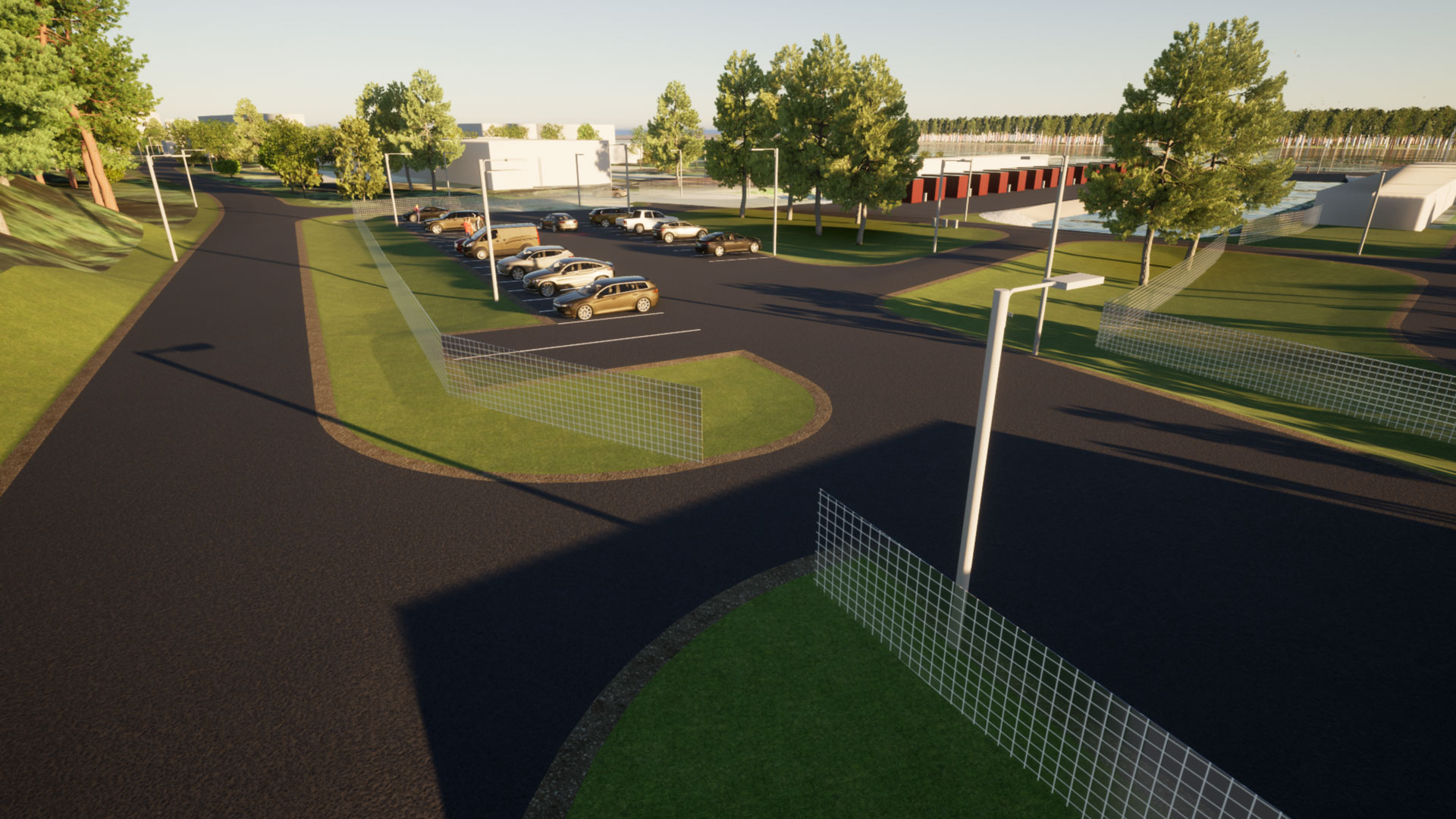 Narva-Jõesuu Kalursadama 3D joonis