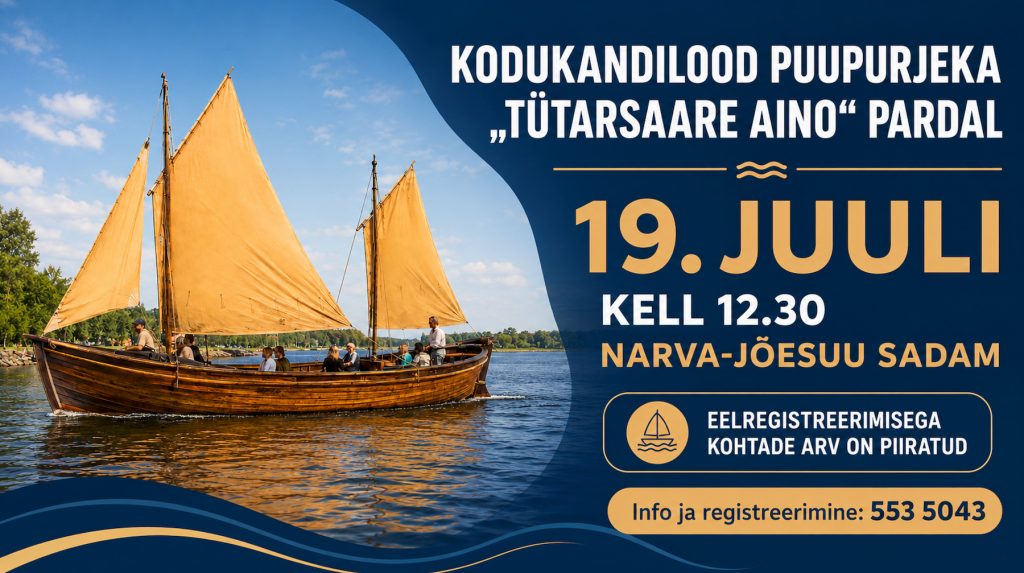 Kodukandilood Tütarsaar Aino pardal